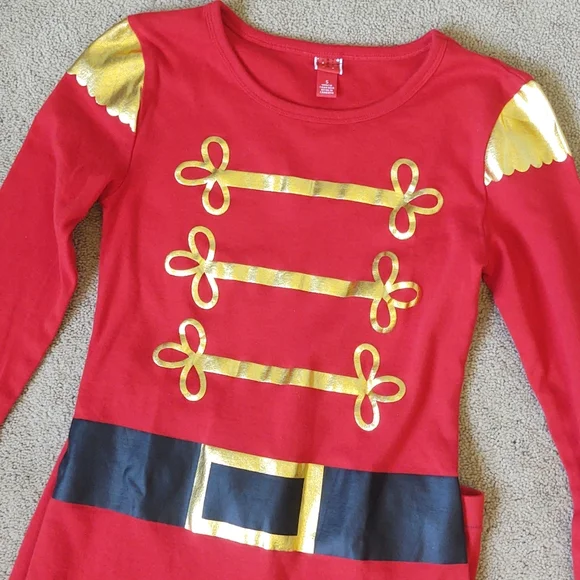 VGUC women's Nutcracker/Wooden Soldier Christmas PJ Set - Picture 3 of 7